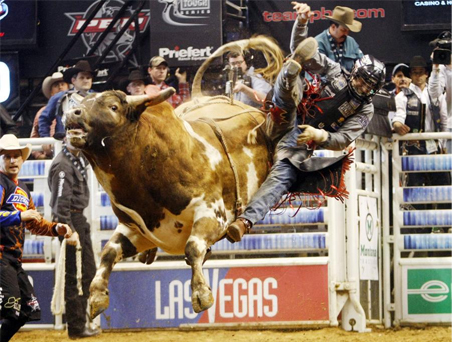 2009 Pro Bull Riding World Finals in Las Vegas