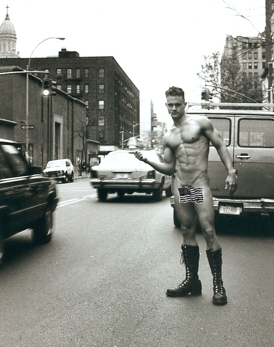 Mark Allen naked on Avenue A