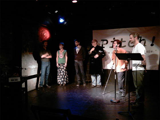 Rick Cusick (Associate Publisher of High Times), performers Mike Albo, Jess Wood, Craig Baldo, Marc Charbonnet, and M.C.'s Greg Walloch and Mark Allen